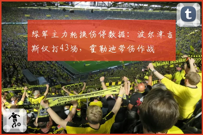 绿军主力轮换伤停数据：波尔津吉斯仅打43场，霍勒迪带伤作战